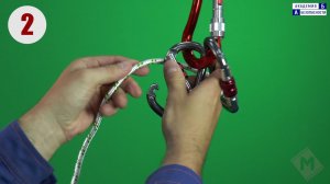 Канатные узлы, используемые при работе на высоте. Узел «Гарда»