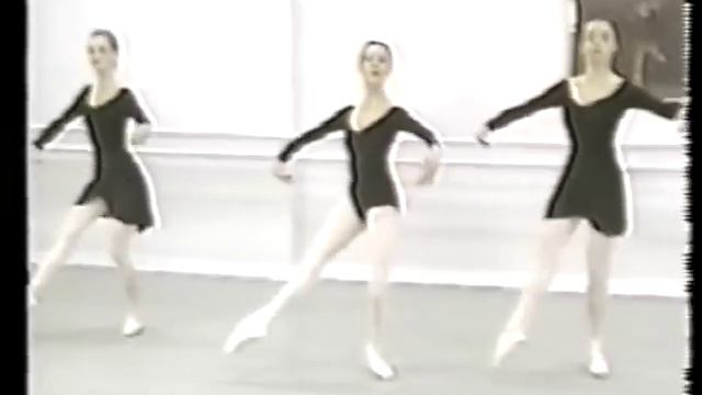 Pointe Lesson. 3 class.  G. Mezentseva.