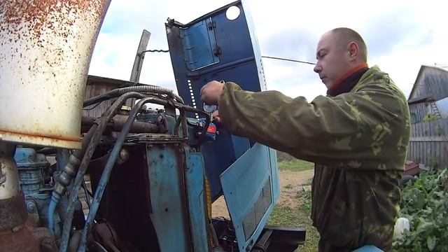 Настроил Предохранительный клапан на рулевой МТЗ 80 смотреть онлайн