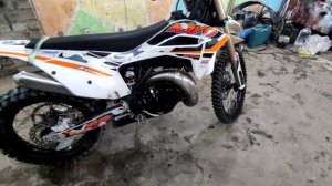 Kayo kt250 2T, тюнинг сцепления Lanza DT230, gr7, gr8 2T