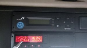 Дальнобой. Тахограф. Последовательность открытия рабочей смены перед началом работы.ТАХО#ручной вво