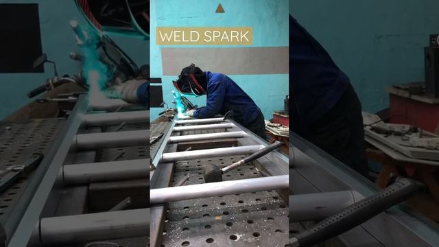 Сварка алюминия полуавтоматом. Aluminium welding. Weld Spark Спб #welding#сварка#we #welder