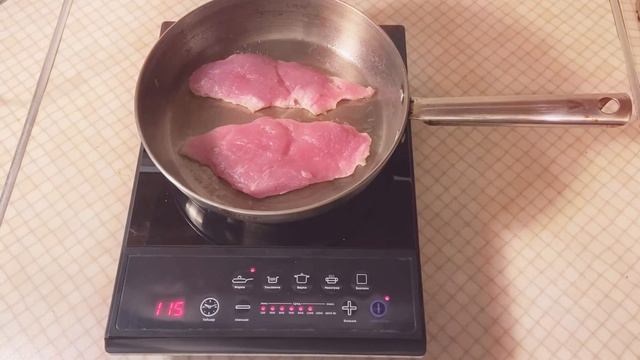 Вкусное и сочное мясо,за считанные минуты!Индукционная плита KT 114. смотреть онлайн