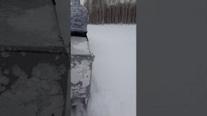Мототолкач Супер Лонг по глубокому снегу, 2 часть.
