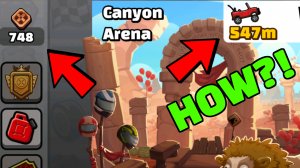 Hill Climb Racing 2 - HOW TO OPEN WITHOUT 2000 PTS? (CANYON ARENA)