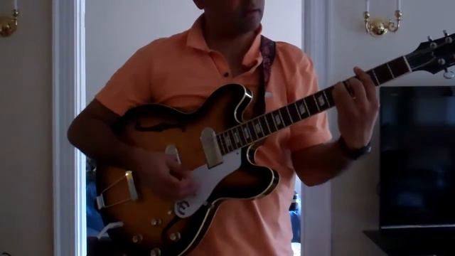 Epiphone elitist casino with Pyramid flatwounds смотреть онлайн