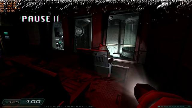 DOOM 3 stream vhs transition test clip смотреть онлайн