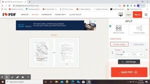 How to split PDF online (Separate pages as per our choice from PDF)