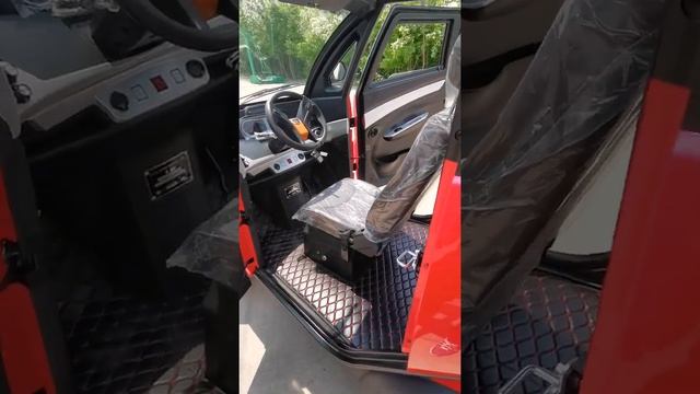 2022 New L6e four-wheel electric cabin scooter for urban use смотреть онлайн