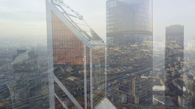 Moscow City с DJI Mavic PRO 4K смотреть онлайн