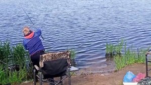 Ловля на фидер/Амур 4кг!!?/Рыбалка на Десногорском водохранилище.