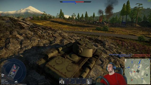 War Thunder третий день игры в танки качаю ТТ!!!