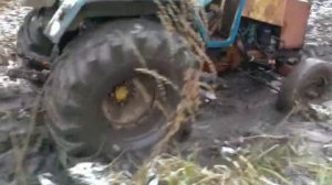 Саморобний трактор Т-70 колісний