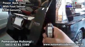 Serena C26 Pasang Power Back Door (Tail Gate) Dengan Sensor Kaki (Bagasi Otomatis)