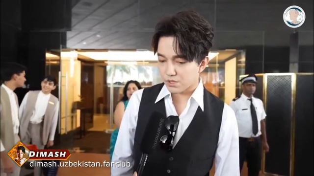 🔔 Дорогие узбекистанцы! Димаш Кудайберген дал мини интервью в Индии. смотреть онлайн