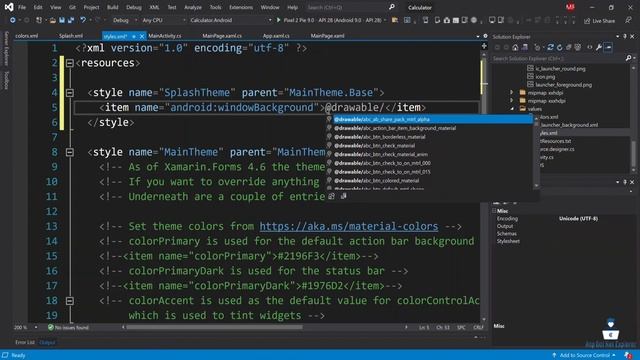 How to create Splash Screen of Android App in Xamarin Forms | Main Launcher | Welcome Screen