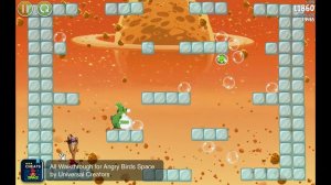 Angry Birds Space: Eggsteroids Locations and Secret Level E-4: 3 Star Walkthrough