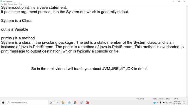 How to write a simple java program || Java tutorial for beginners || Java programming language ||
