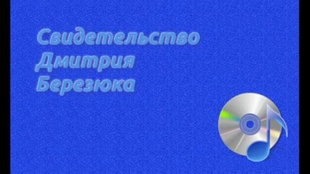 Свидетельство Дмитрия Березюка