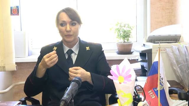 Сюжет о начальнике ПДН УМВД России по Владимирской области Елене Абрамовой