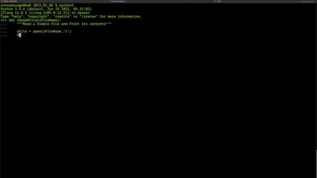 Learn Python - Tutorial 3/10 - How to Read File