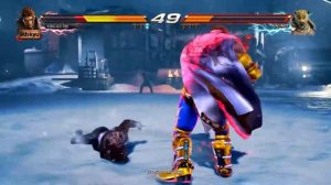 TEKKEN 7 - Eddy Gordo Vs KING Gameplay - 1080P - PS4