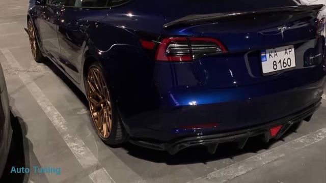 #Tuning #Tesla Model 3 The #Megatron#SUPERAUTOTUNING!!!!!!!!!!!!!! смотреть онлайн