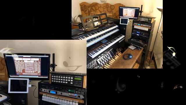 HAUPTWERK VIRTUAL PIPE ORGAN-AHBORN-KORG KRONOS DEMO