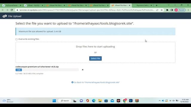 Premium url shortener versi 6.8 terbaru