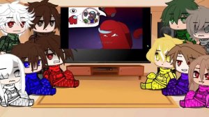 Rodamrix characters react to among us animations alternate || part 9/???