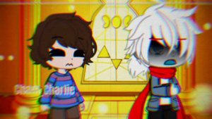 you are my enemy. {Undertale  genocide timeline}{Gacha club}