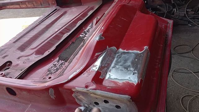 Мерседес Актрос 2641. Часть 44. Двери сварка. смотреть онлайн