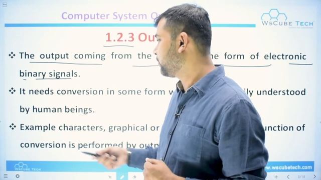 Input Unit, Output unit, CPU : ALU, CU, Registers | Class 11 Computer Science with Python #02