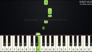 All I Want For Christmas Is You - Mariah Carey | BEGINNER PIANO TUTORIAL + SHEET MUSIC by Betacusti