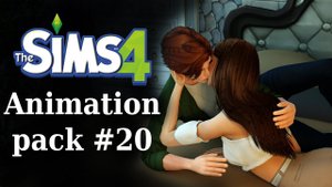 Animation Pack #20 - A kiss | Анимации Симс 4 - Поцелуй (Download)