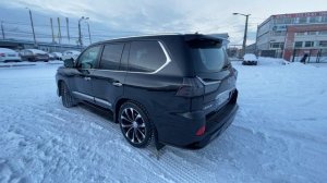 Обзор рестайлинга Lexus LX570 в новый 2020 2021 год с задними крыльями форточками. Как Вам переделк