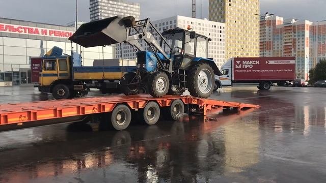 Доставка спецтехники тралом. Перевозка по Москве, Московской области и России