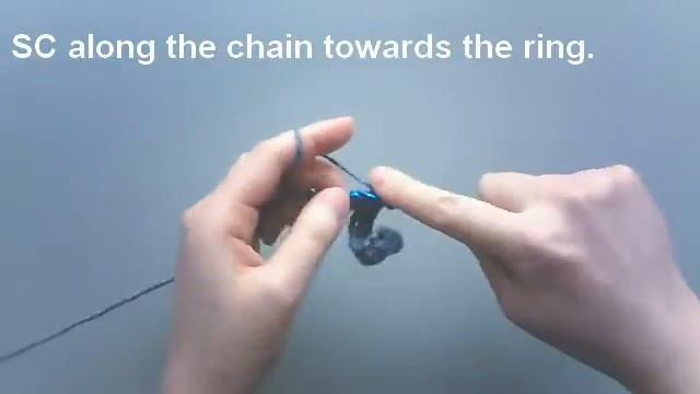 crochet EARBUD HOLDER смотреть онлайн