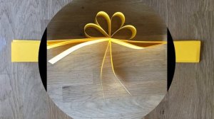 Объемный цветок из цветной бумаги