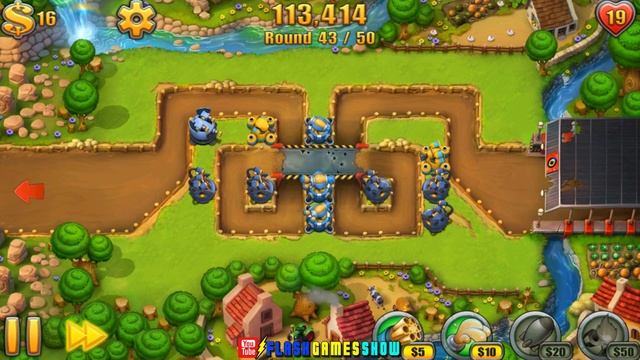 Fieldrunners 2 Game Mobile Gameplay #1 смотреть онлайн