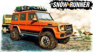 Гелендваген в SnowRunner | Обзор мода Mercedes-AMG G 63