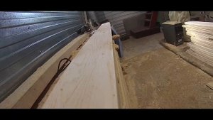 Фрезерование имитация бруса, снятие кромки