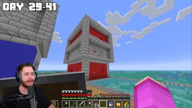 I Survived 100 Days In An OCEAN ONLY World In Minecraft Hardcore (Full Movie) смотреть онлайн