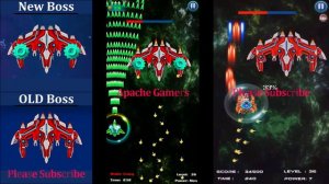 Galaxy Attack: Alien Shooter ! Polyphagidae OLD is Gold Boss ! My Favourite Boss BY Apache Gamers