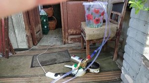 Испытание насоса повышения давления: KOER с сухим ротором KP.P15-GRS15