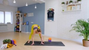 Йога для продолжающих | Сильные ноги | Йога дома | Люба Йога