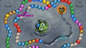 (zuma deluxe port to zuma's revenge) i made a crying level under the influence of the original styl