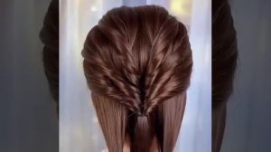 ПРИЧЕСКА НА ДЛИННЫЕ ВОЛОСЫ ЗА 1 МИНУТУ САМОЙ СЕБЕ Hair inspiration for tomorrow
