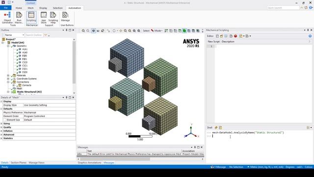 Ansys Mechanical Scripting: Part 1