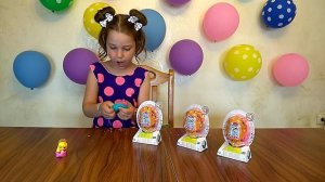 День рождения Насти! Открываем яйца сюрпризы My little pony!!!